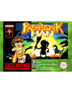 Prehistorik Man (Caja Deteriorada) - SNES