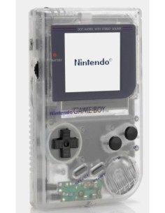 Game Boy Clásica Transparente (Sin Caja + Sin Logo...