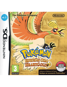 Pokemon Oro HeartGold (Sin Manual + Sin Pokewalker) - NDS