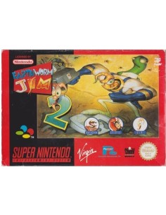 Earthworm Jim 2 (Caja Deteriorada) - SNES