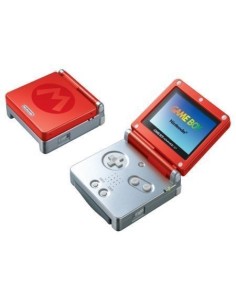 Game Boy Advance SP Mario Roja /Plata (Sin Caja)