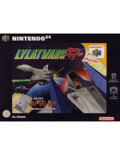 Lylat Wars + Rumble Pak (Caja Deteriorada) (Sin Insert) -N64