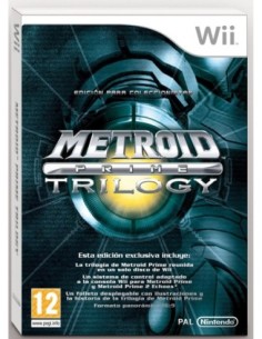 Metroid Prime Trilogy (Sin Caja de Cartón) - WII