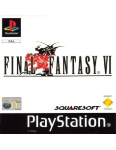 Final Fantasy VI + Demo (Manual con Mancha) - PSX