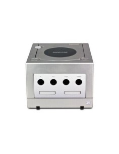 Gamecube Plateada con Fuente de Alimentación No Oficial...