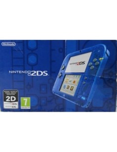 Nintendo 2DS Azul Transparente (Con Caja) - 2DS