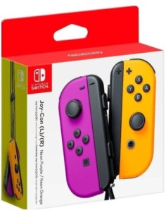 Joy-Con (Izda/Dcha) Morado - Naranja - SWI