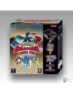 Gamecube + Pokemon Coloseum+ Cable GBA + Memo 259