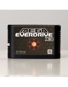 Cartucho Everdrive Mega Drive x3 + Carcasa